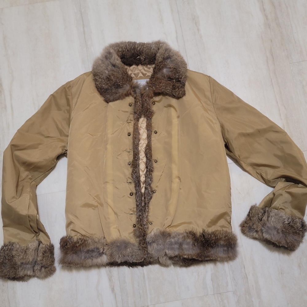 Wilson Quilted Jacket with Fur Trim